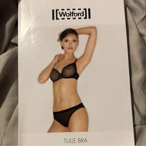 Wolford Tulle Bra, NWT + Box, $175